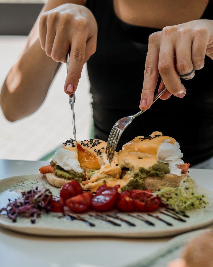 egyszerű tojásos reggeli