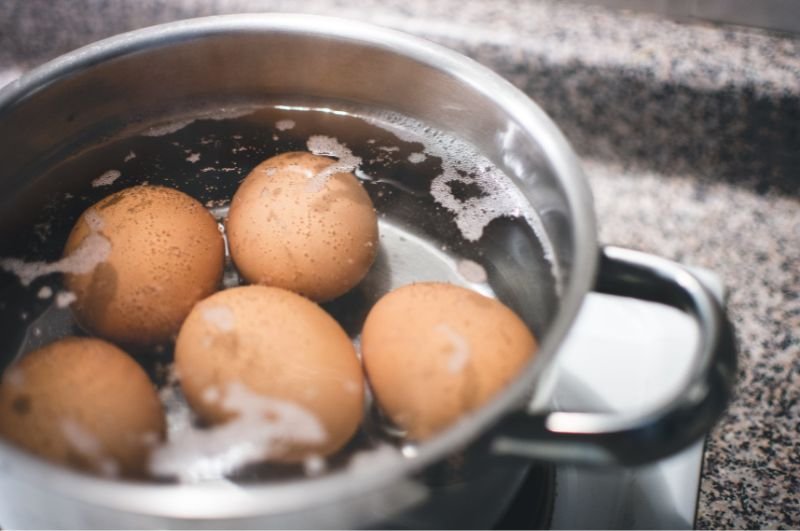 tojás főzés lábosban