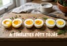 tökéletes főtt tojás elkészítése